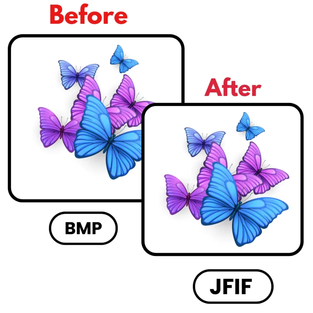 BMP to JFIF Converter (Online & Free Unlimited)